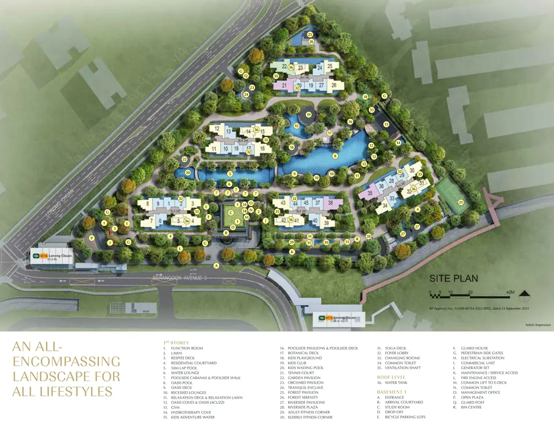 Chuan Park site plan
